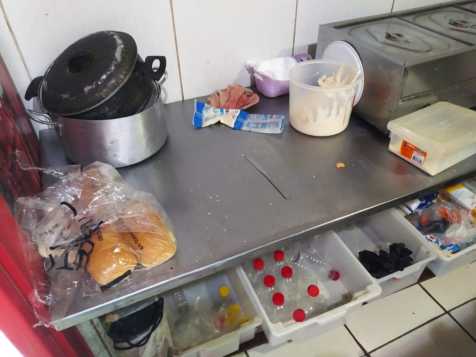 Sandubaria é interditada por más condições de higiene na Serraria