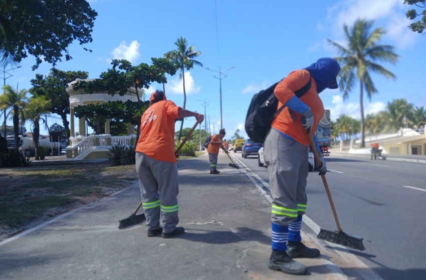 Alurb intensifica limpeza para Maratona Internacional de Maceió