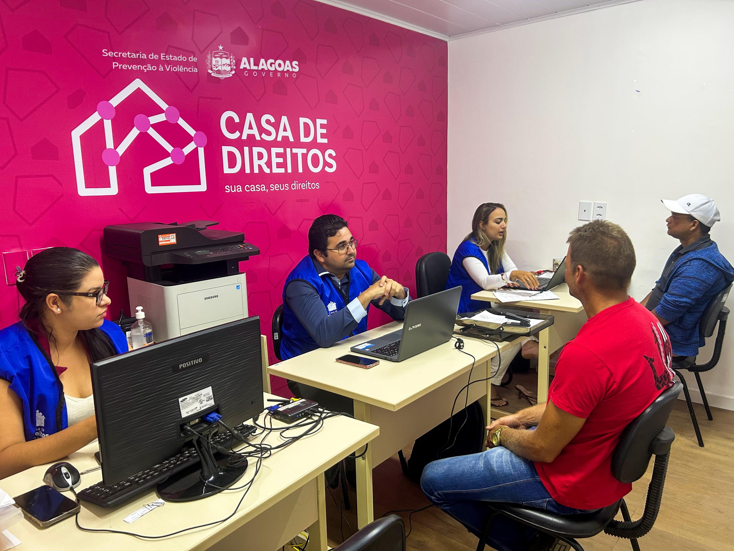 Seprev inaugura Núcleo de Atendimento ao Trabalhador na Casa de Direitos de Arapiraca