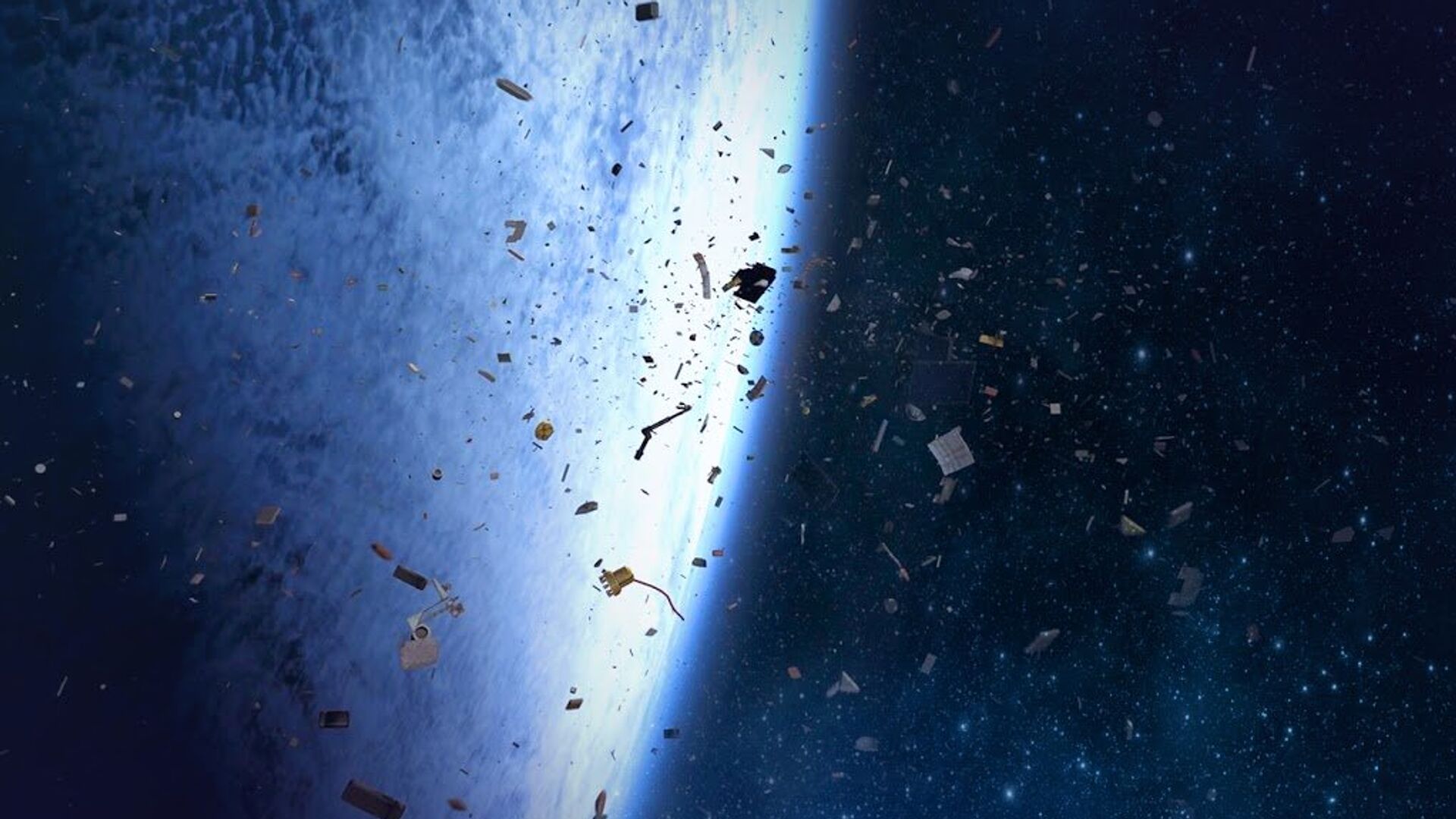 Cientistas desenvolvem método para monitorar queda de detritos espaciais