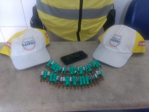 Ronda no Bairro prende suspeito de furto e tráfico de medicamentos