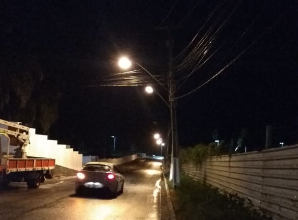 Sima restabelece iluminação em Cruz das Almas após furto