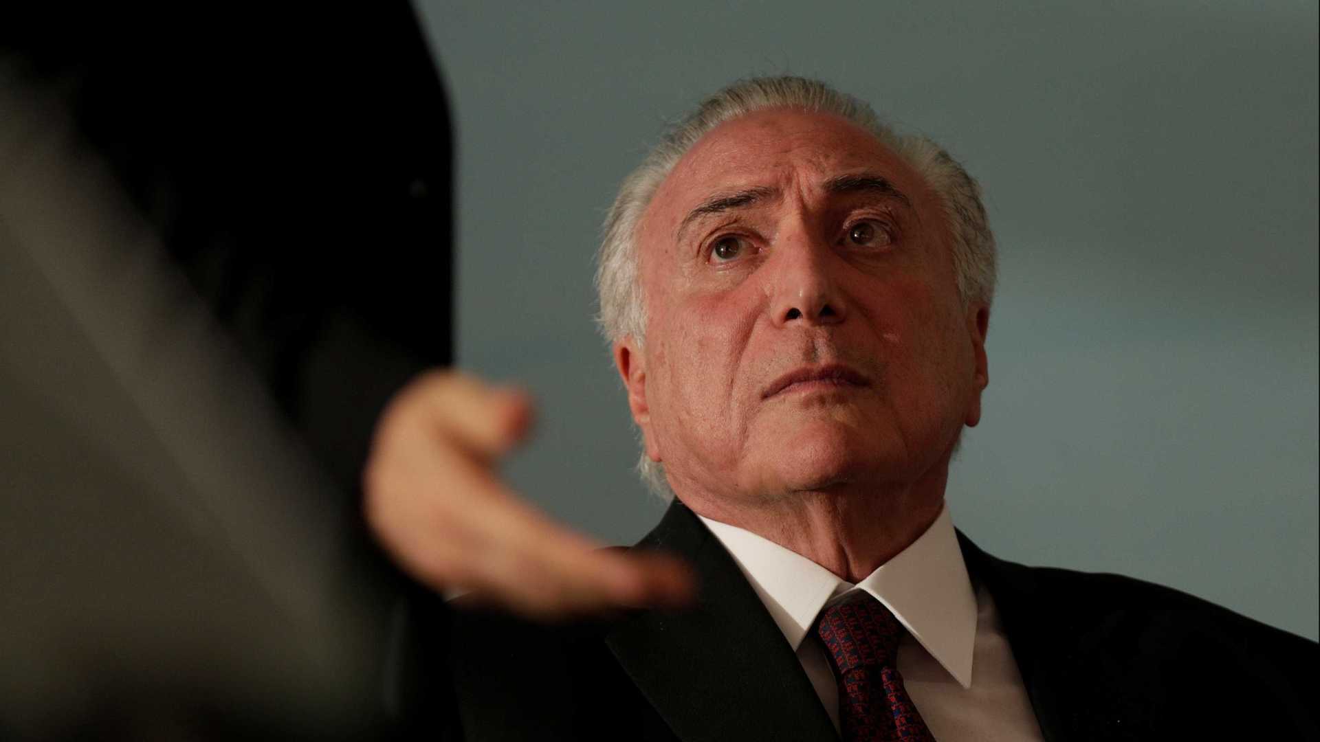 PF envia ao STF indícios de que Temer recebia mesada de R$ 340 mil