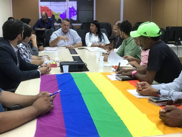 Segurança Pública recebe representantes de movimentos LGBTI+ de AL