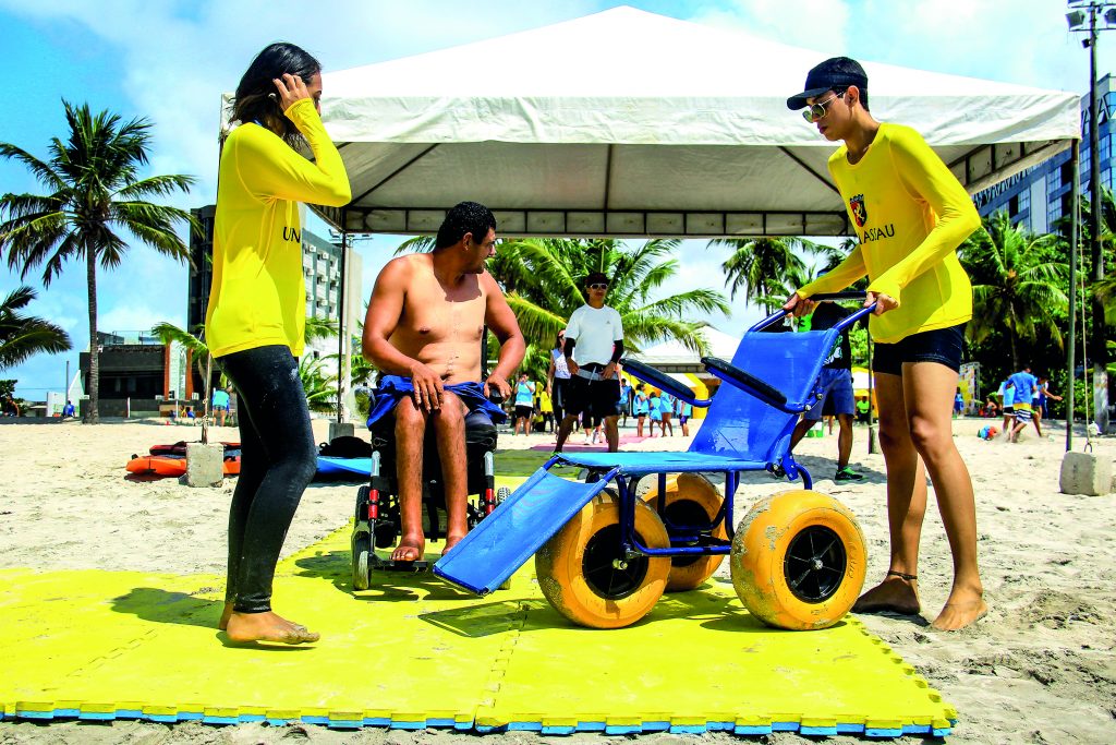 Praia Acessível comemora o Dia dos Avós no próximo dia 21
