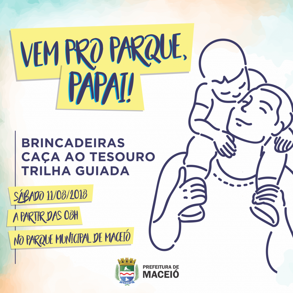 Parque Municipal terá programação especial no Dia dos Pais