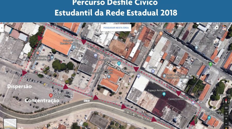 Desfile cívico altera trânsito de Jaraguá neste domingo (16)