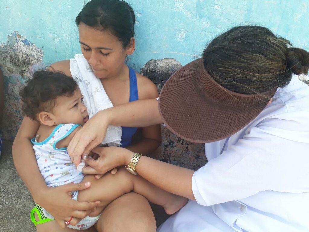 Sarampo e Pólio: SMS divulga novos índices da campanha