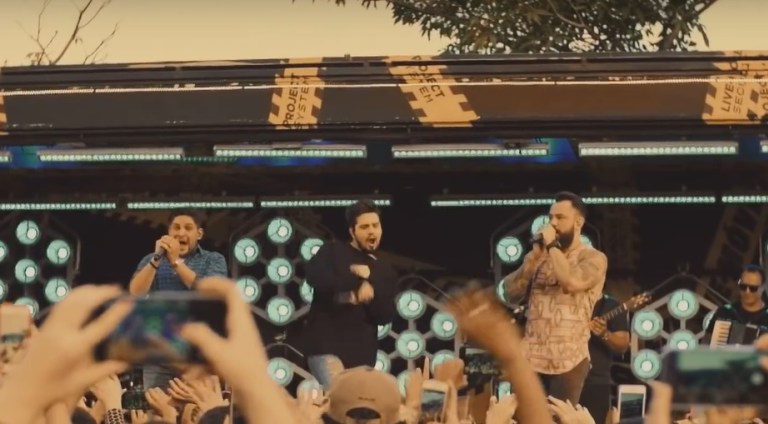 Luan Santana e Jorge e Matheus lançam clipe com imagens gravadas em AL