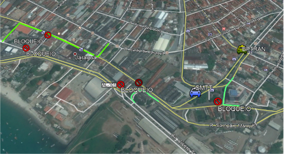 Confira as interdições de trânsito para o feriado deste domingo