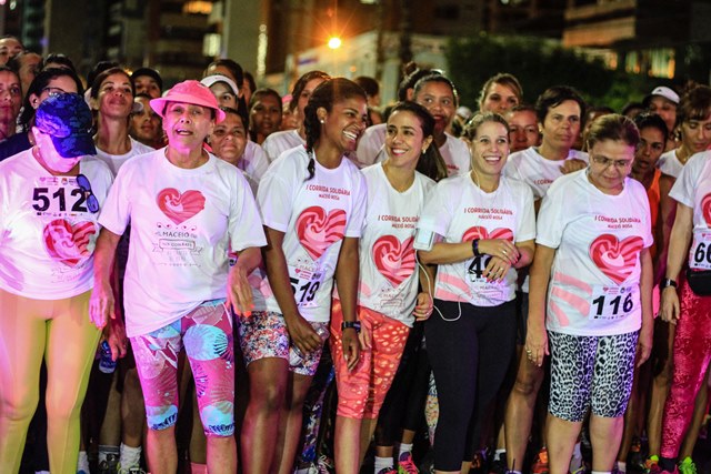 Inscrições para a Corrida Solidária Maceió Rosa já estão abertas