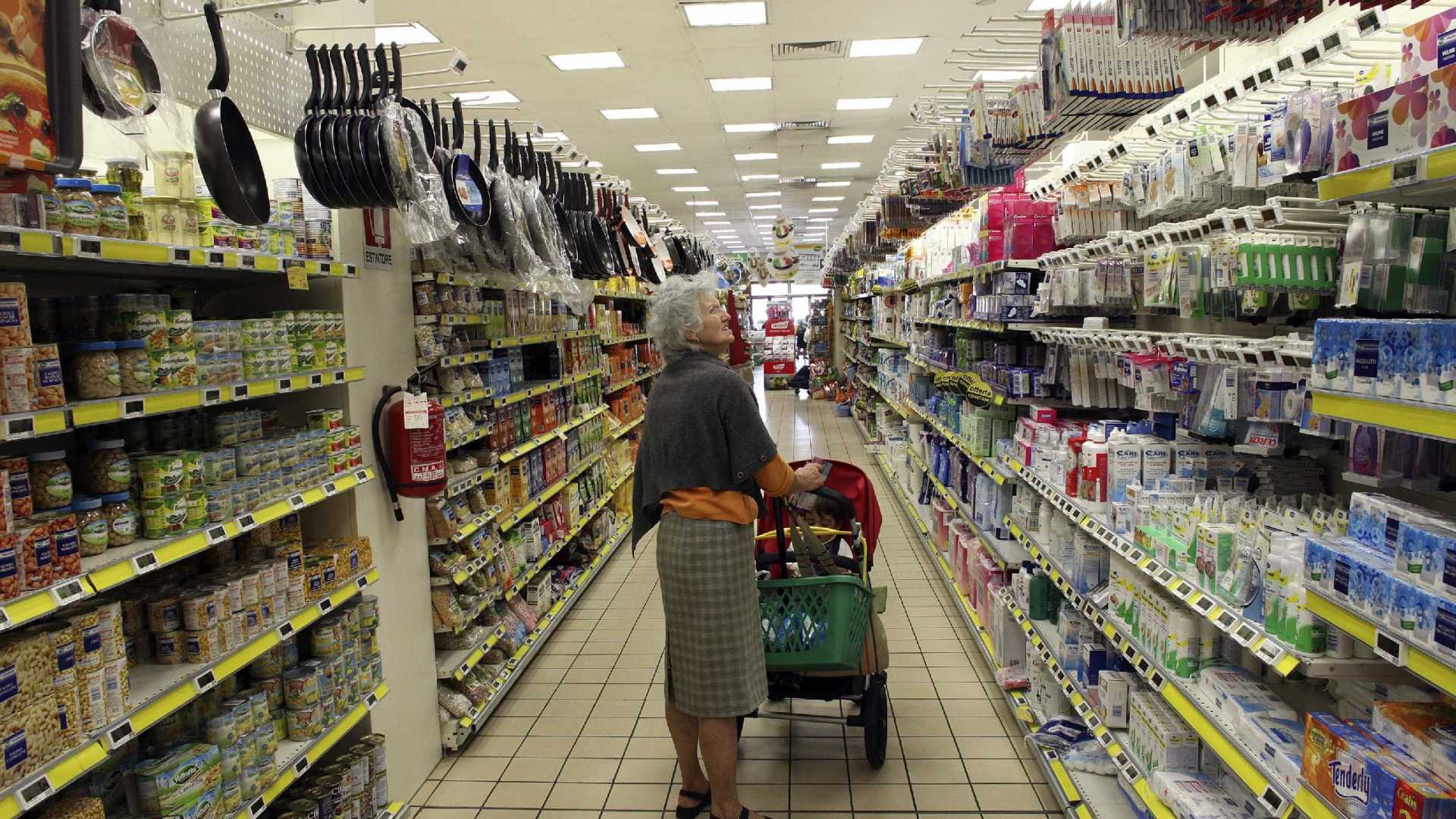 Vendas de supermercados sobem 1,92% em todo o país