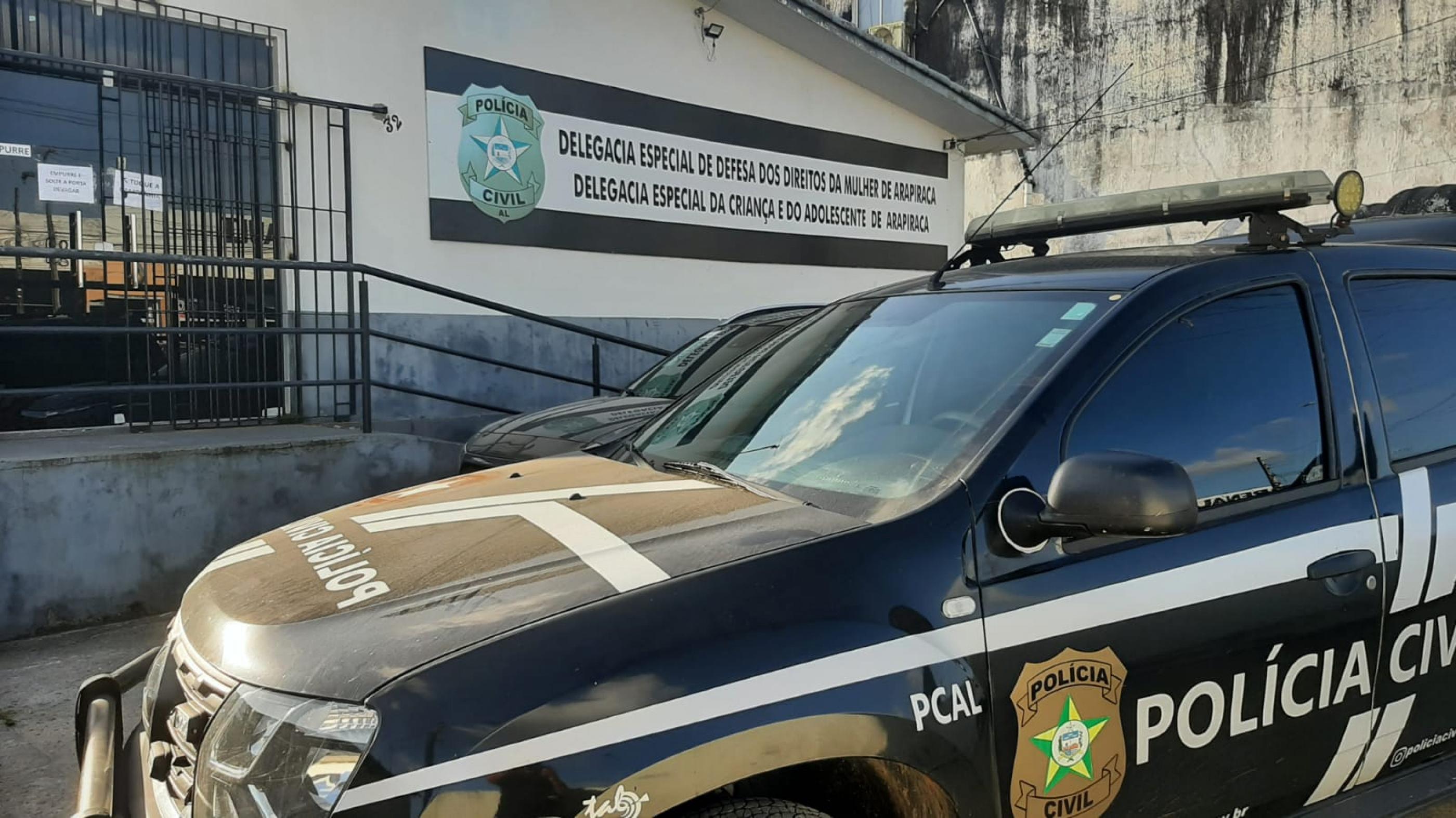 Polícia Civil prende dois suspeitos de estupro de vulnerável em Arapiraca
