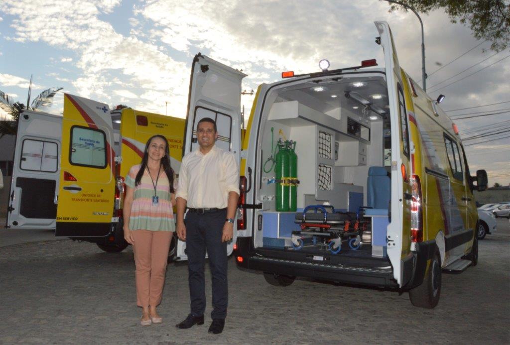 HGE recebe mais duas novas ambulâncias adquiridas pelo Governo do Estado