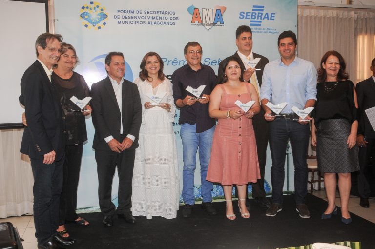 Rui Palmeira é premiado no Sebrae Prefeito Empreendedor