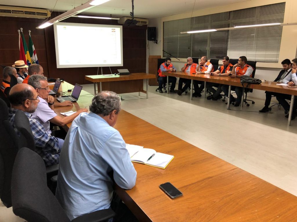 Representantes da Defesa Civil Municipal, Estadual e Nacional alinham condutas do trabalho de atenção ao bairro do Pinheiro