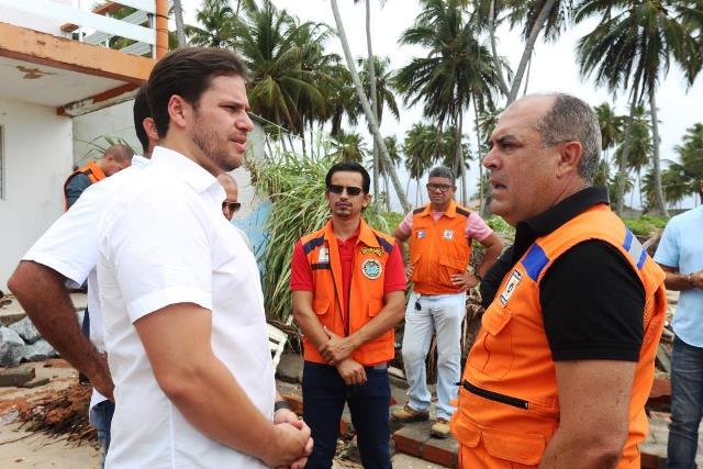 Prefeito Cláudio Filho Cacau decreta situação de Emergência na Barra Nova