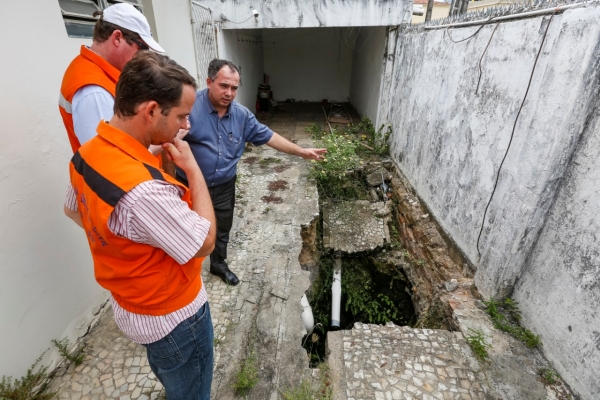 Representantes do Governo Federal fiscalizam área no Pinheiro