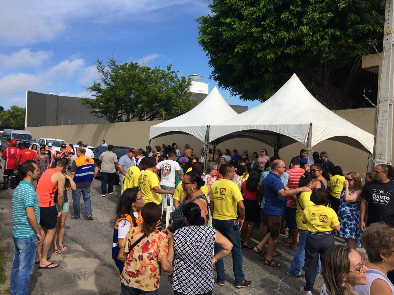 Simulado no Pinheiro mobiliza moradores em ação preventiva