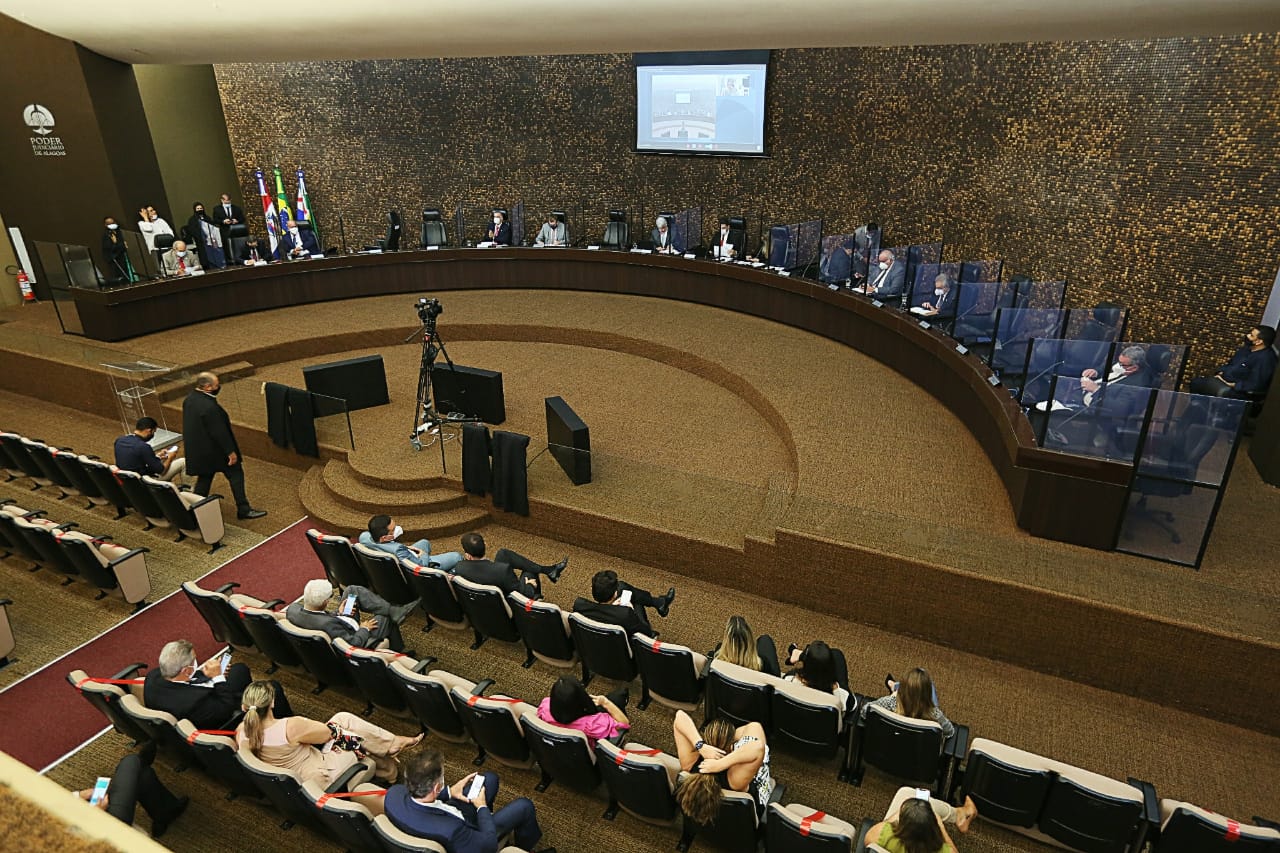 Órgãos colegiados do TJAL pautam 609 processos para esta semana