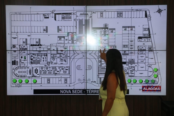 Reunião discute detalhes de projeto da nova sede da Secretaria de Ressocialização