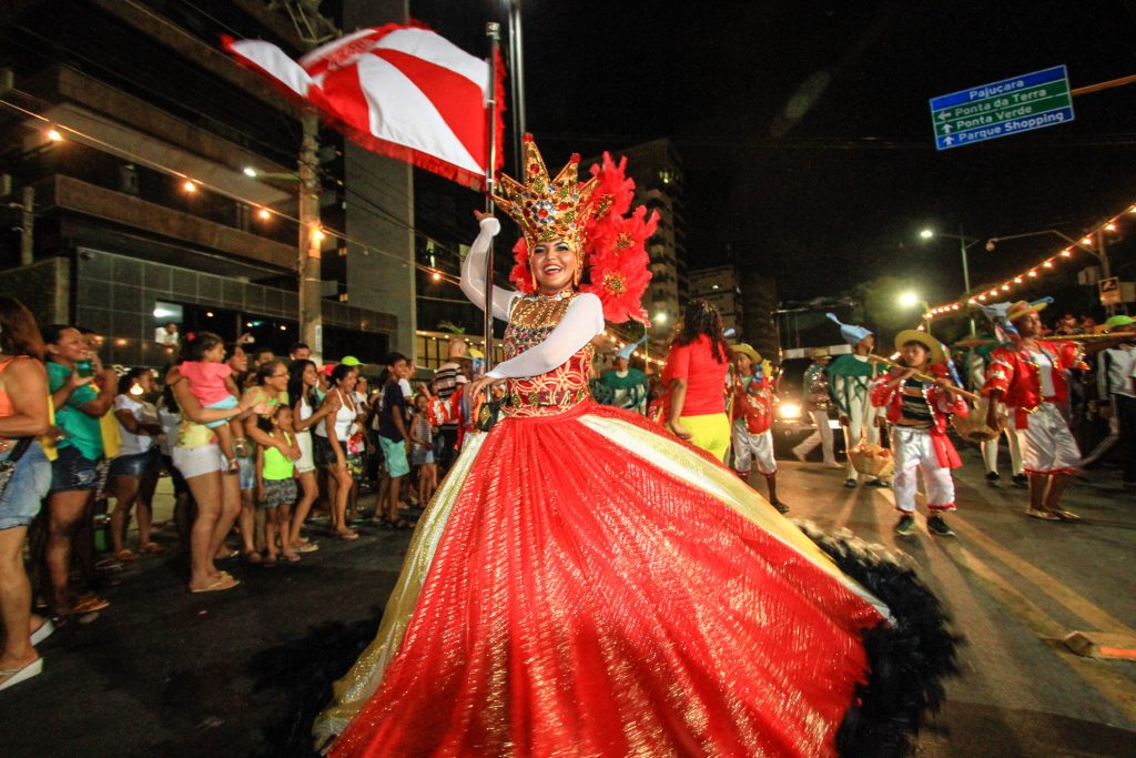 Orla marítima terá samba, bumba meu boi, frevo e grupos afro