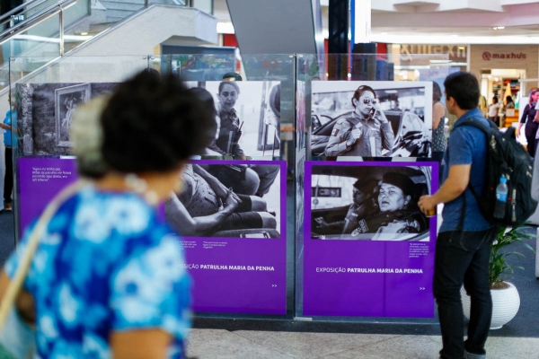 Patrulha Maria da Penha é destaque em evento sobre o protagonismo feminino