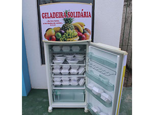 Arquidiocese implanta Geladeira Solidária no Santuário Virgem dos Pobres