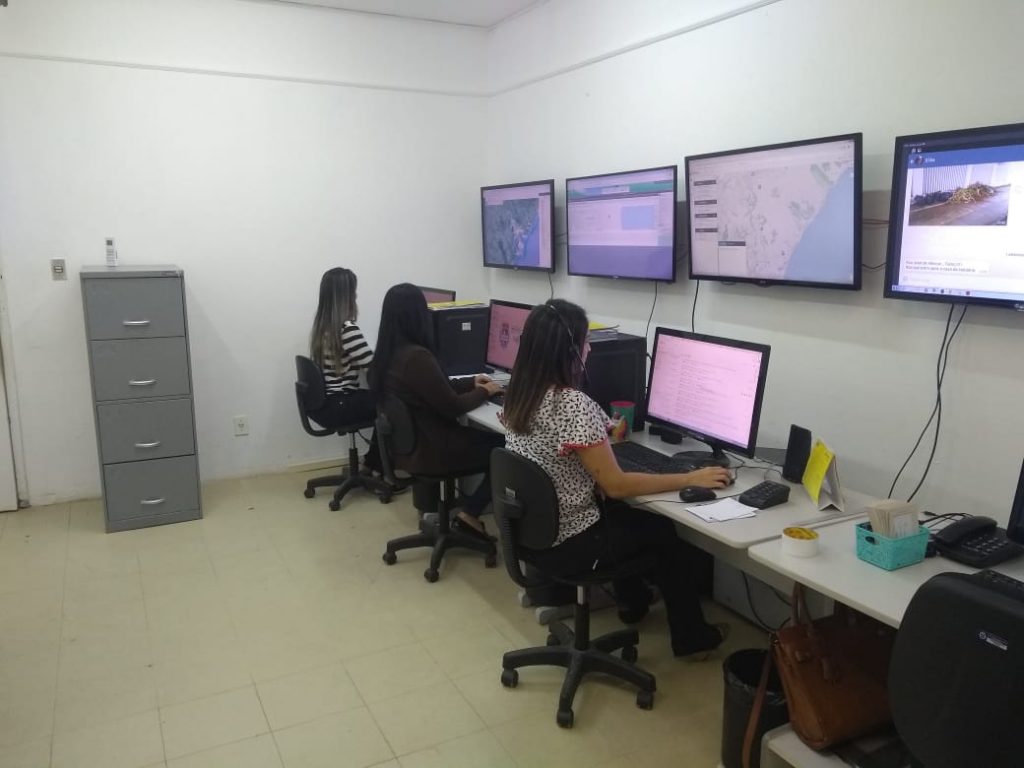 Central de Limpeza recebe demandas da população e monitora atendimento