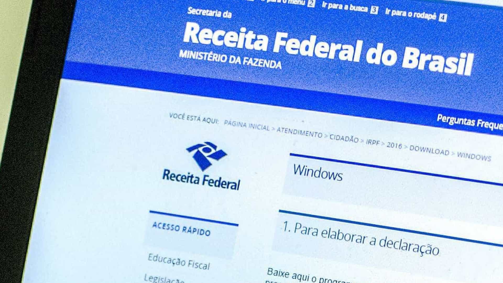 Receita abre hoje consulta a lote da malha fina do IR