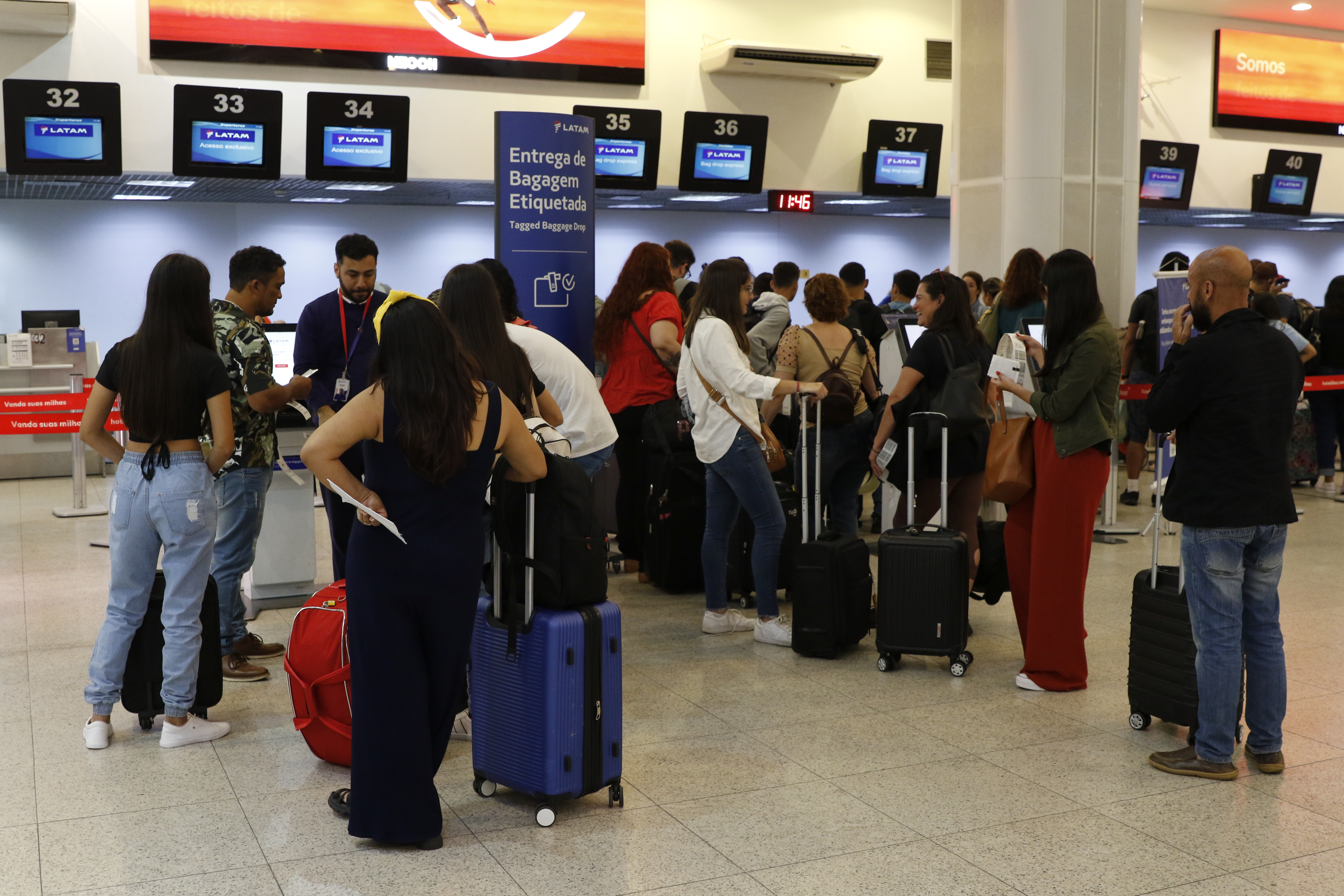 Aeroporto Santos Dumont volta a operar normalmente após cancelamento de 13 voos