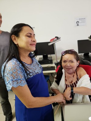 Estudante cega defende TCC no Campus Arapiraca