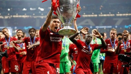 Com o alagoano Firmino, Liverpool vence Tottenham e conquista a Liga dos Campeões