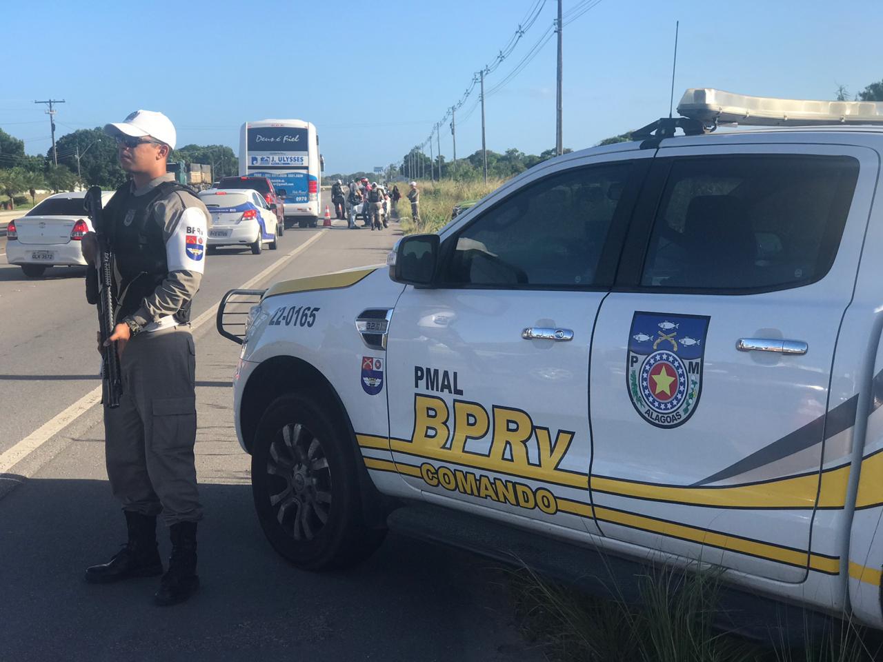 Ações do BPRV reduzem 92% dos acidentes de trânsito no litoral norte de AL