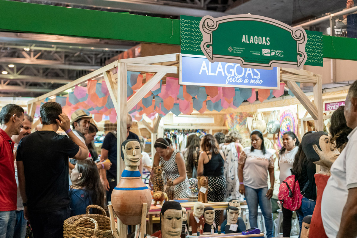 Artesanato alagoano gera mais de R$300 mil durante Feira Nacional