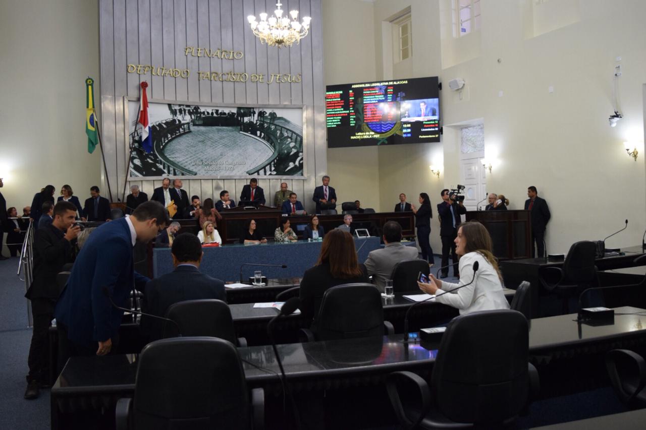 Sessões plenárias na ALE serão retomadas nesta quinta-feira (01)