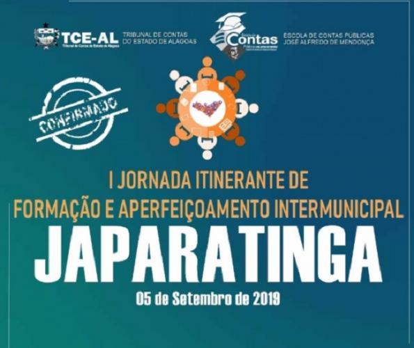 I Jornada Itinerante de Formação e Aperfeiçoamento Intermunicipal – Dia 5 de setembro de 2019 na Cidade de Japaratinga/AL