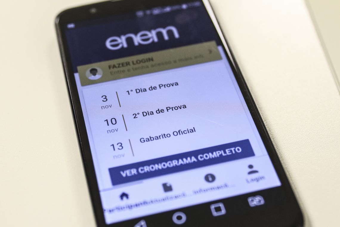 Mais de 1 milhão de estudantes já visualizaram o cartão do Enem