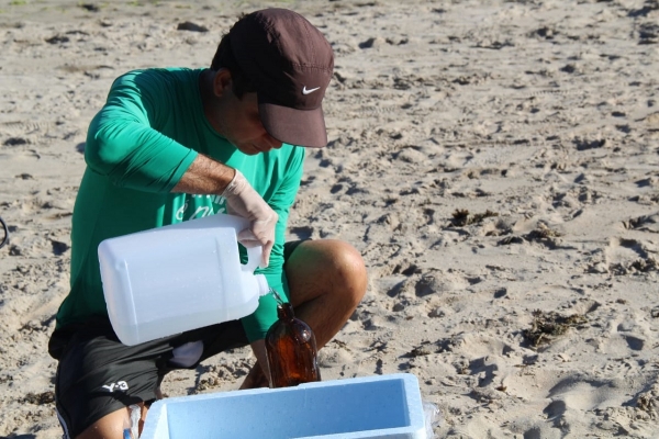 Amostras indicam águas livres de contaminação