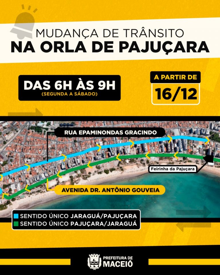 SMTT esclarece dúvidas sobre mudança no trânsito da Pajuçara