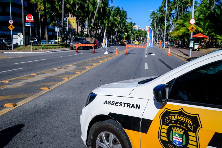 Eventos modificam trânsito na orla neste final de semana