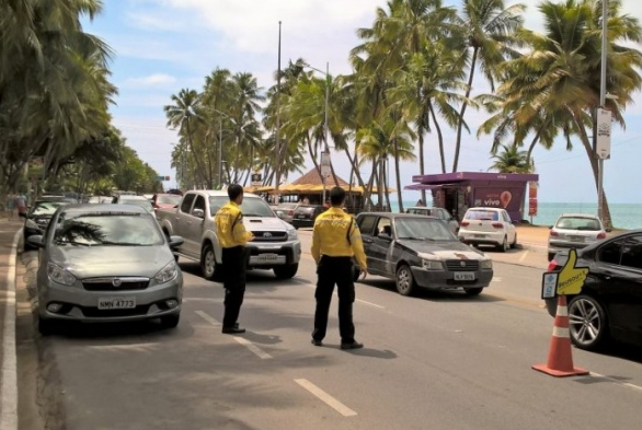 Área de interdição na orla para o Réveillon foi ampliada