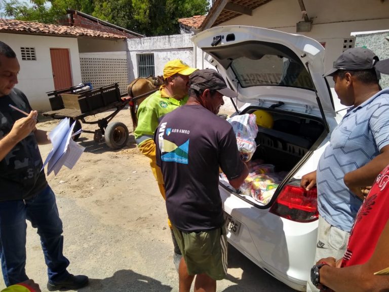 Descarte em Ecopontos garante benefícios para carroceiros