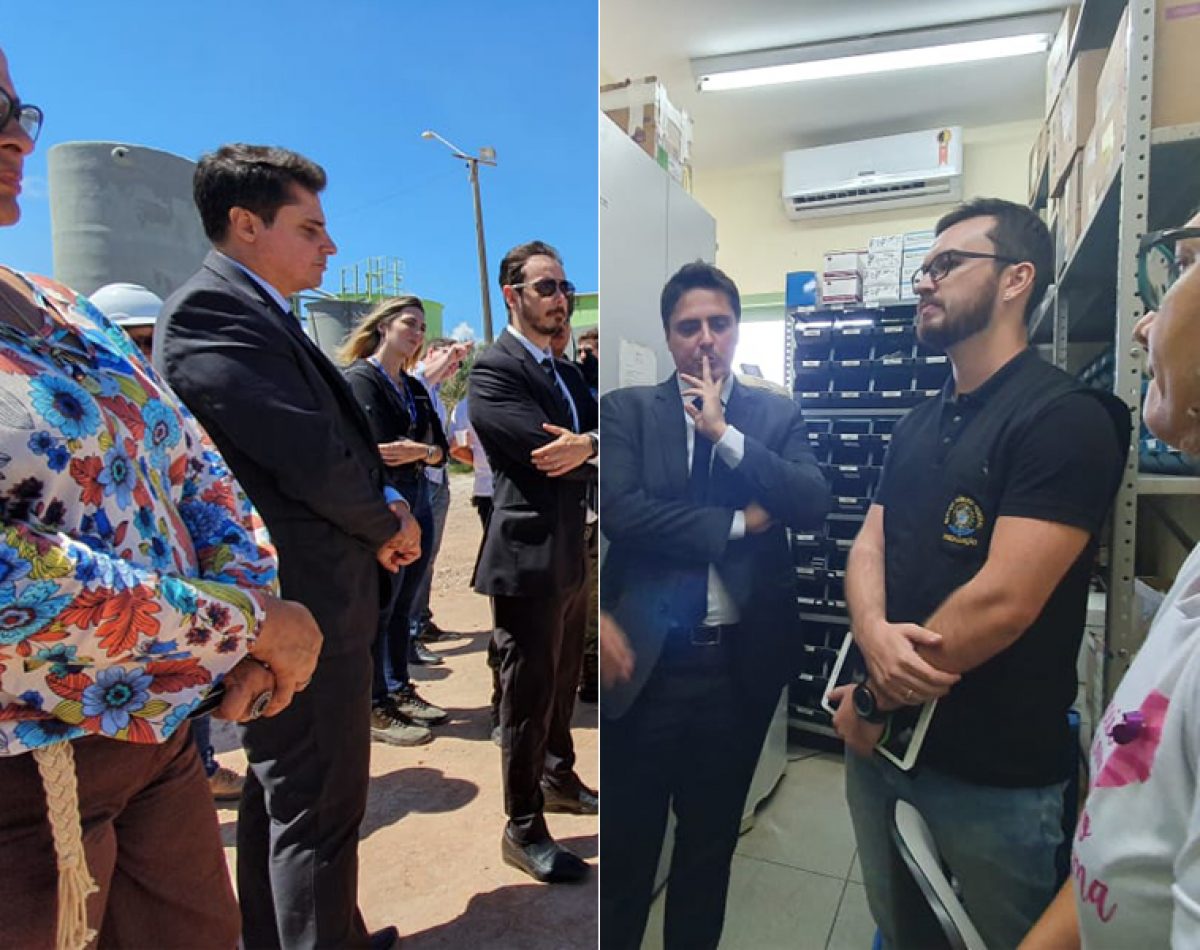 Ministério Público fiscaliza posto de saúde e CTR; e encontra irregularidades