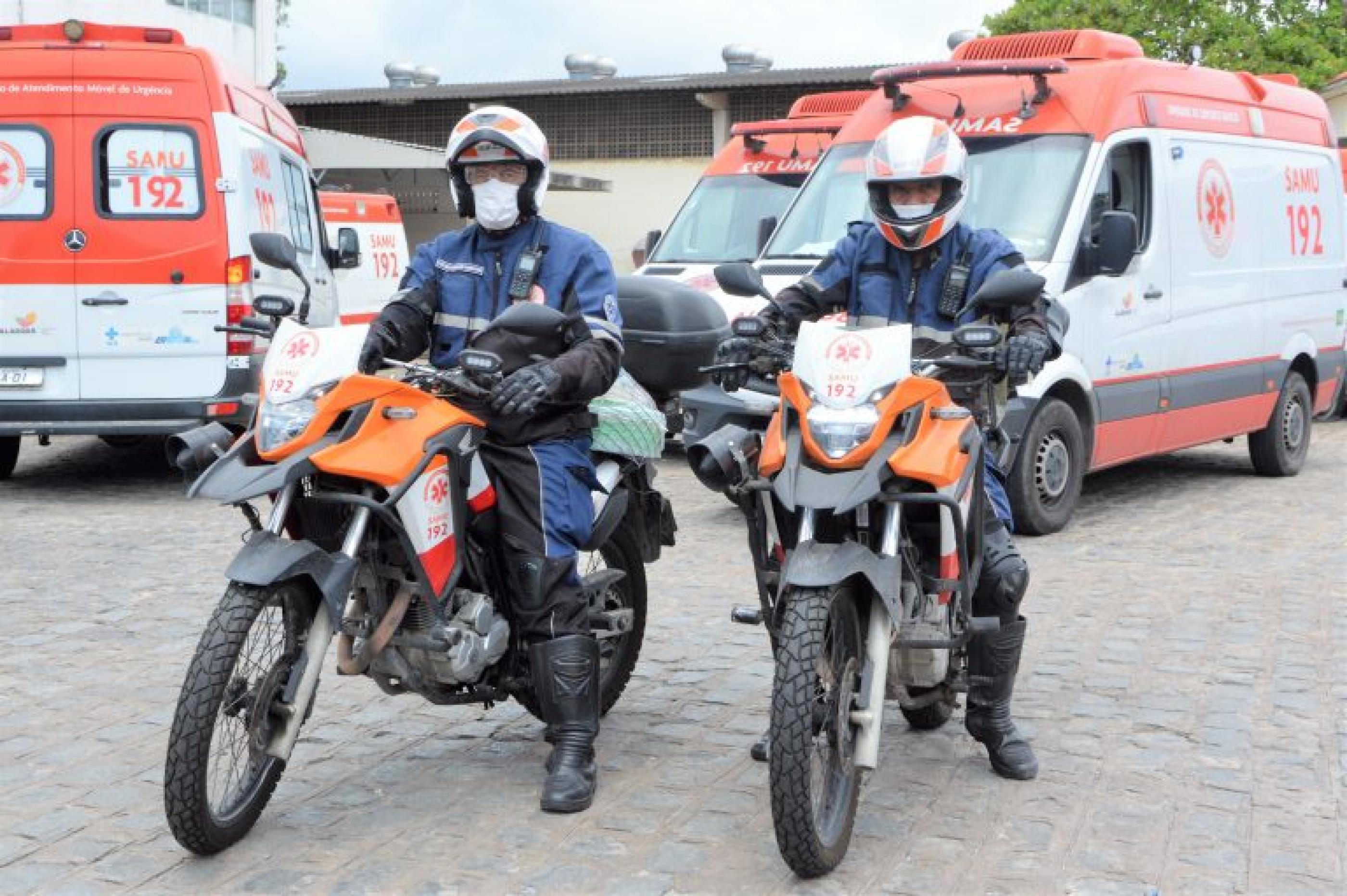Samu registra mais de 6,5 mil acidentes com motos em Alagoas