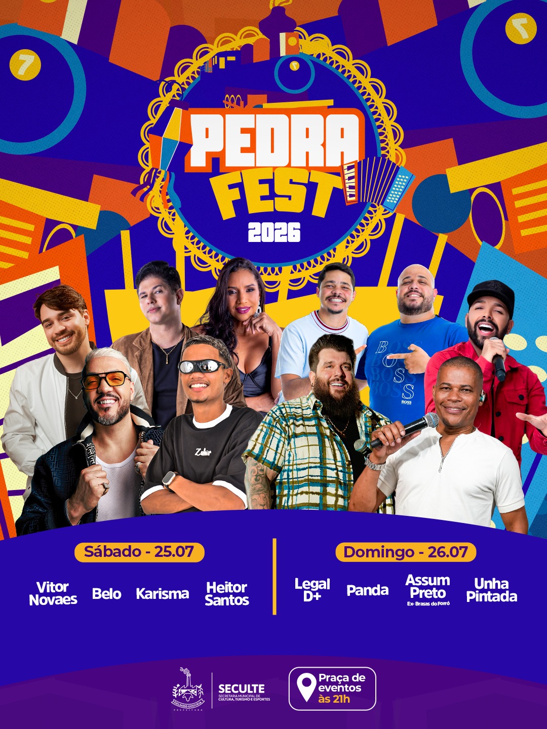 Delmiro Gouveia se prepara para o Pedra Fest 2026