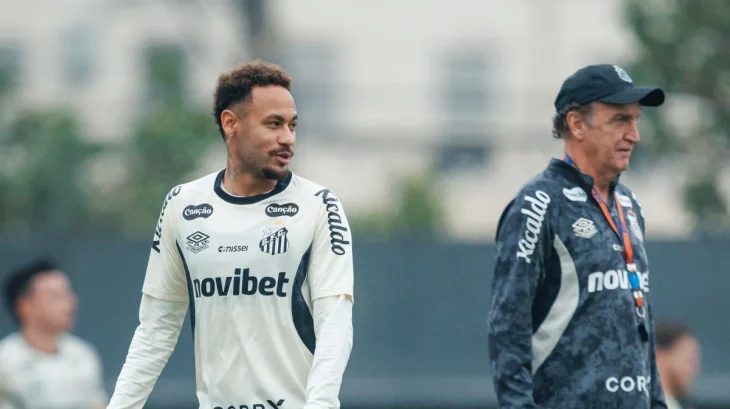 Neymar pode voltar ao Santos contra o Flamengo após um mês afastado