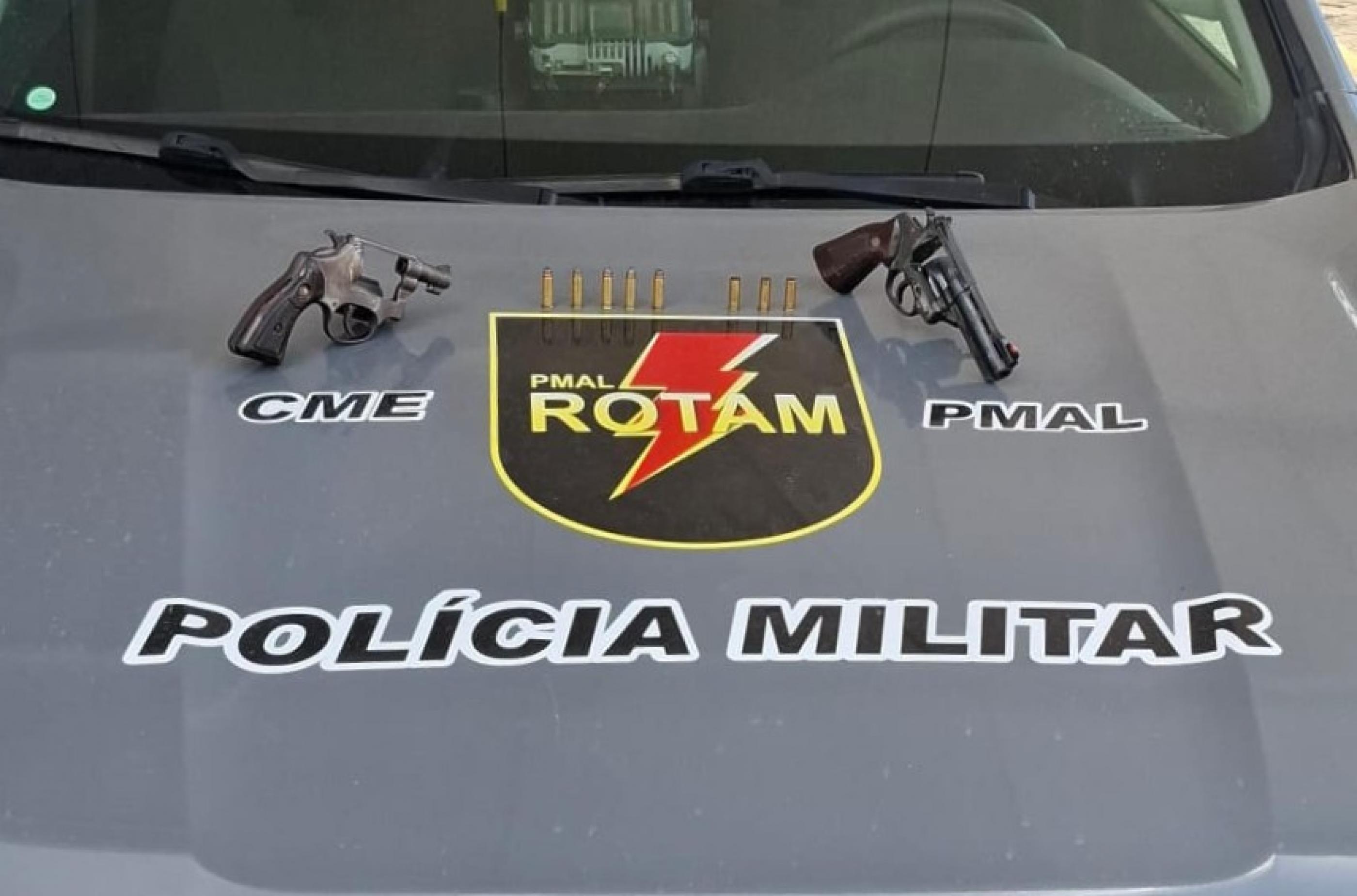 Operação da PM termina com apreensão de armas e morte de suspeitos em Maceió