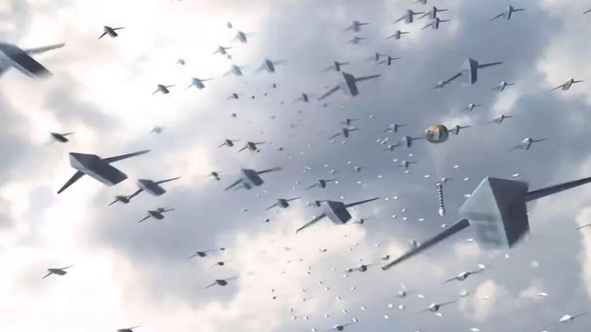 Força Aérea dos EUA aposta em aviões de carga para lançar enxames de drones