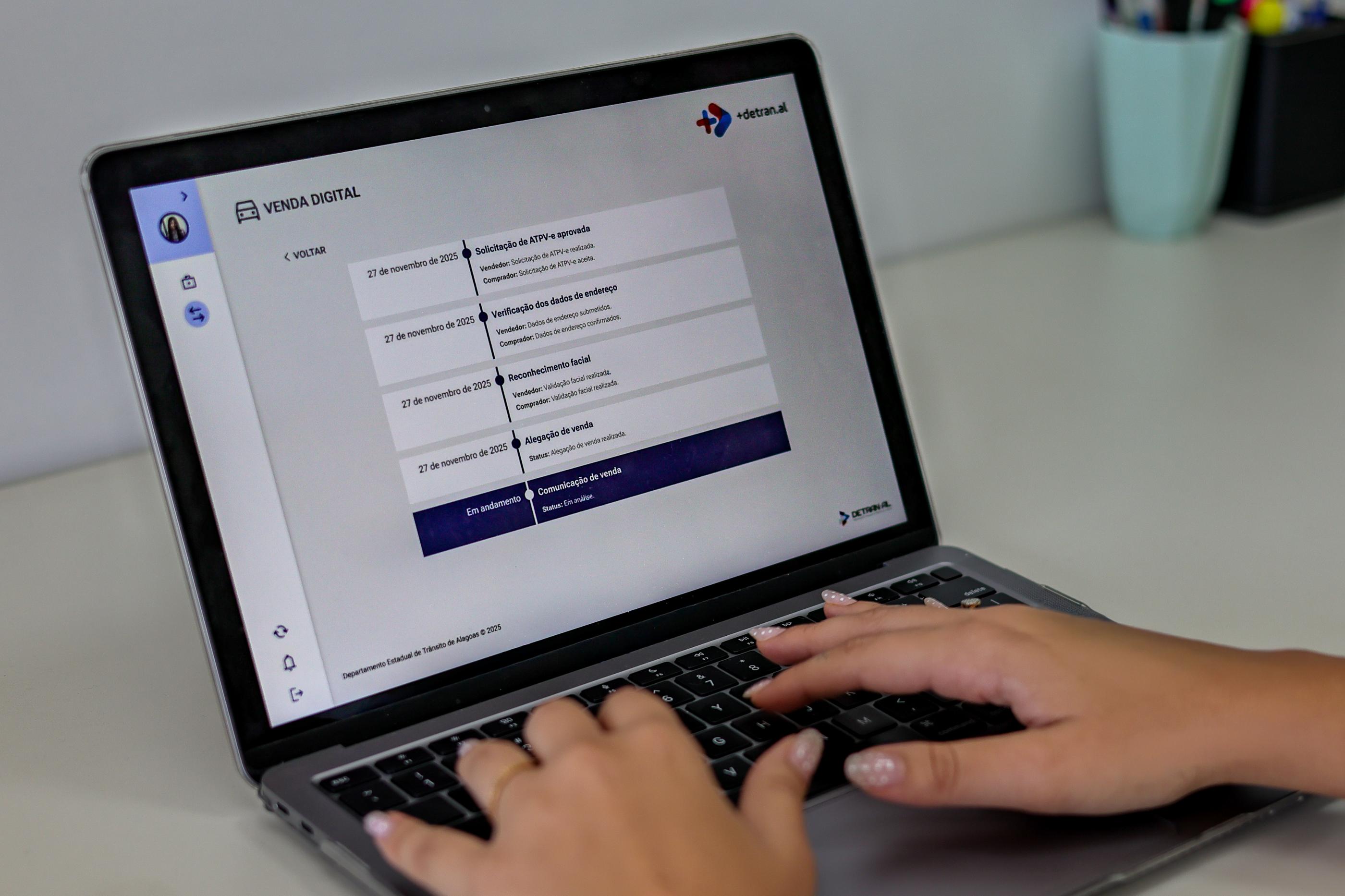 Detran/AL lança transferência de veículos totalmente digital